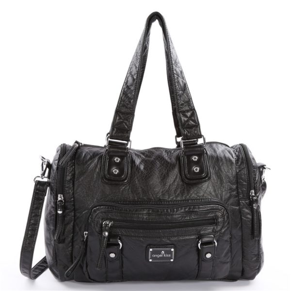 Bolsa macia com alça longa ajustável