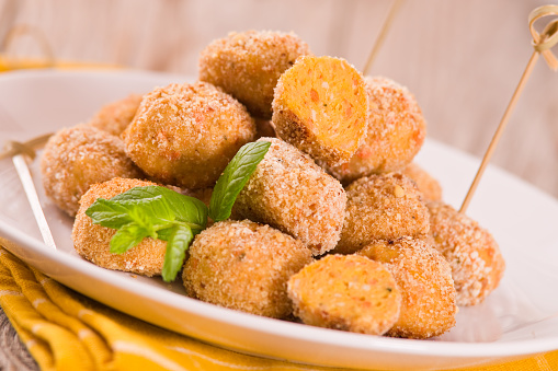 Bolinho de cenoura