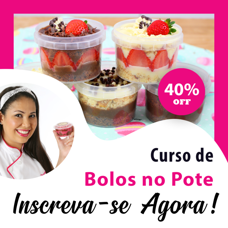 Curso de Bolo no Pote