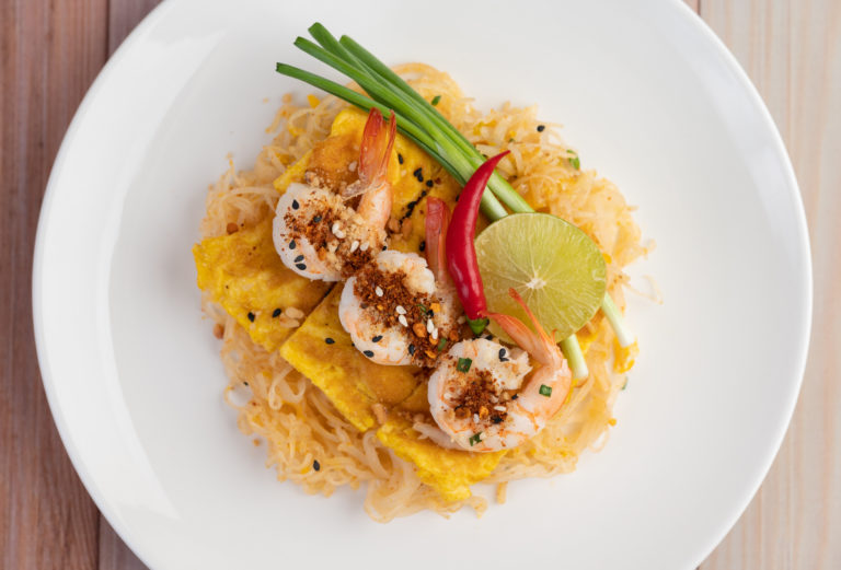 Shrimp risotto