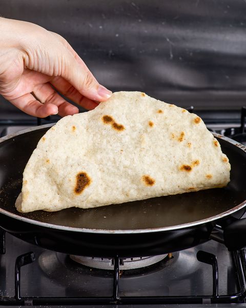 Tortillas de farinha sem glúten.