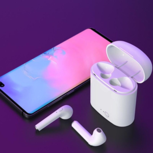 Fone Sem Fio i7S Mini Bluetooth Para Celular IOS ou Android
