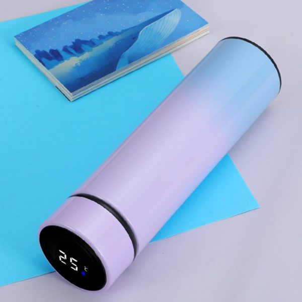 Garrafa Termica 500ML Com Sensor Display Led Para Temperatura - Image 4