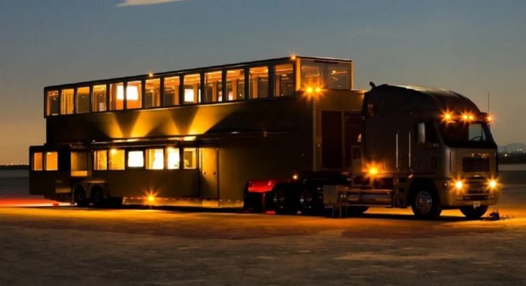 motorhome de will smith vista externa