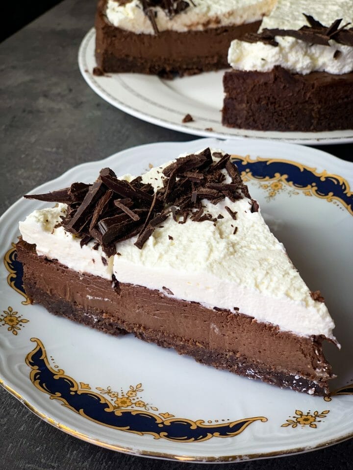 Cheesecake de chocolate