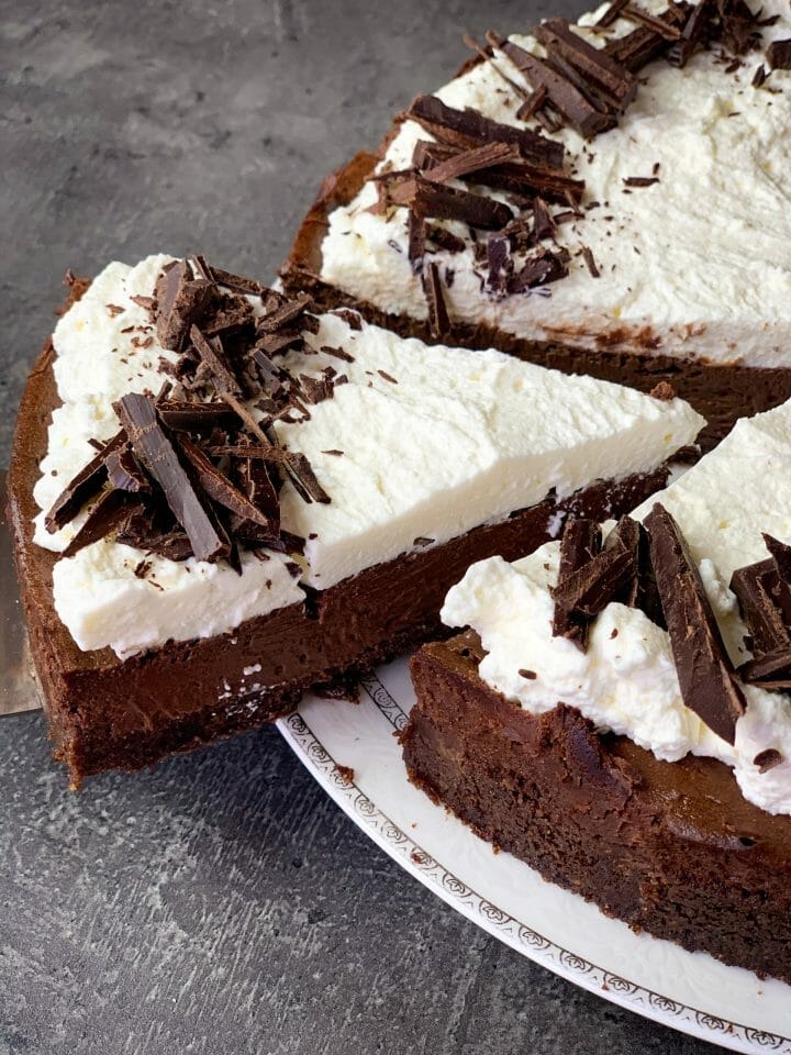 Cheesecake de chocolate