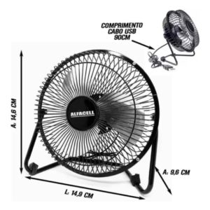 Mini Ventilador Usb Potente E Ultra Silencioso Portátil 5V