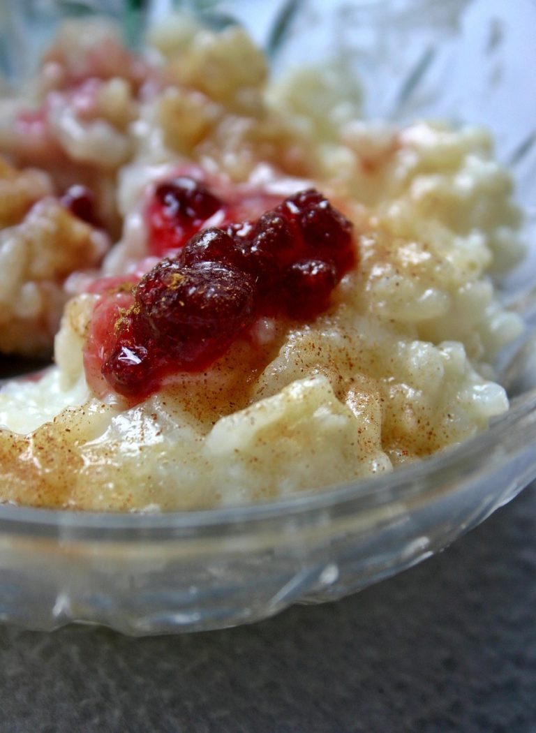 Arroz Doce com Canela