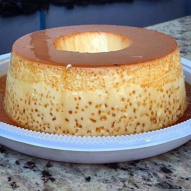 Pudim de Leite Condensado com Calda Cremosa