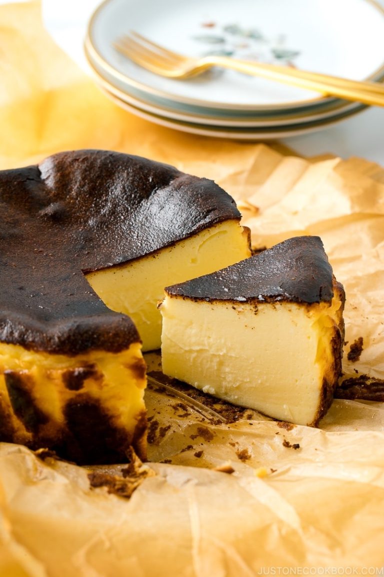 Torta Basca ou Basque Burnt Cheesecake