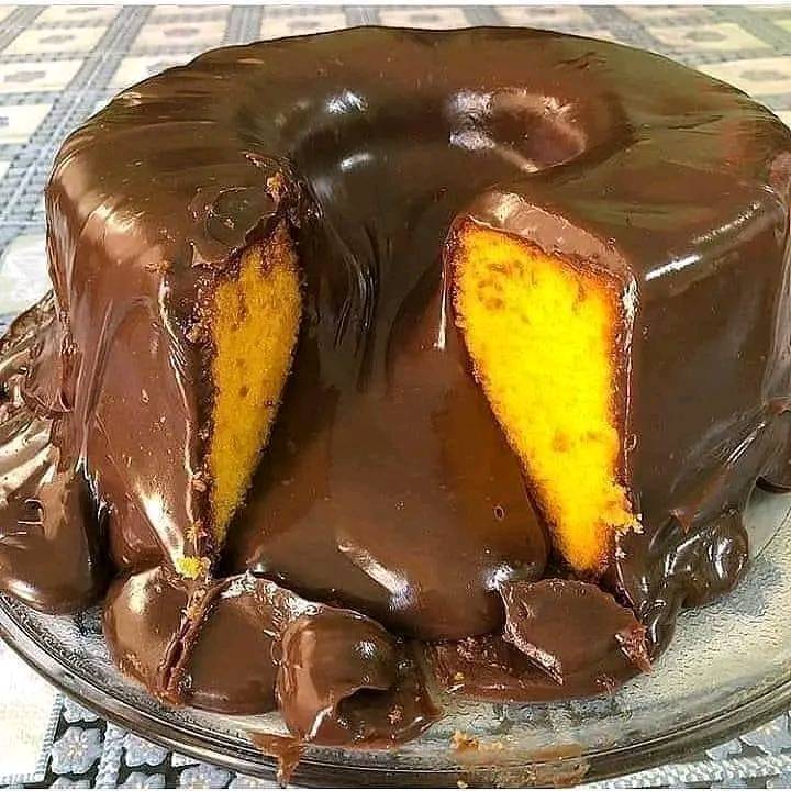 Receita Deliciosa Bolo de Cenoura