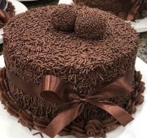 Bolo de Chocolate Brigadeiro