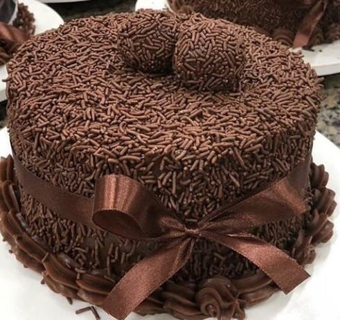 Bolo de Chocolate Brigadeiro