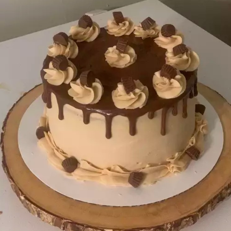 Bolo de Manteiga de Amendoim