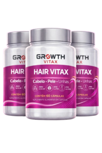 Hair Vitax cabelo pele e unhas